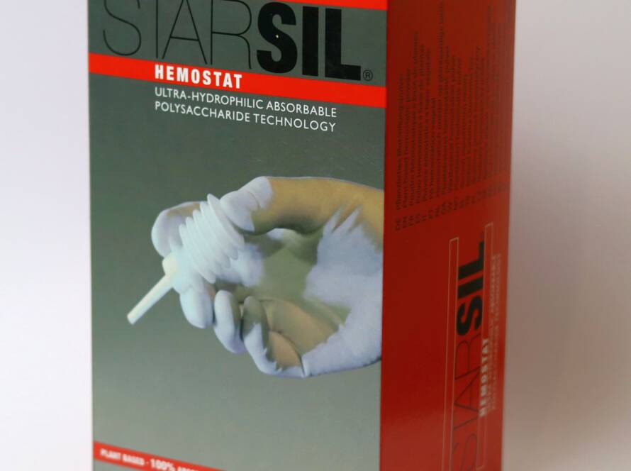 STARSIL Hemostat ® in Cardiac Surgery