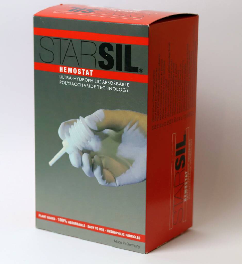 STARSIL Hemostat ® in Cardiac Surgery